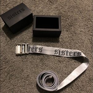 Sisters Apparel James Charles Silver Utility Belt